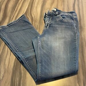 Vintage America Women's Blue Boot Cut Jeans